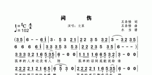 问伤