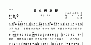 星斗照高楼