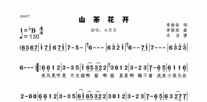 山茶花开