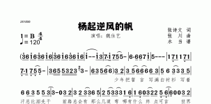 扬起逆风的帆