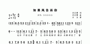 如果风告诉你