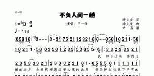 不负人间一趟