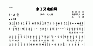 来了又走的风